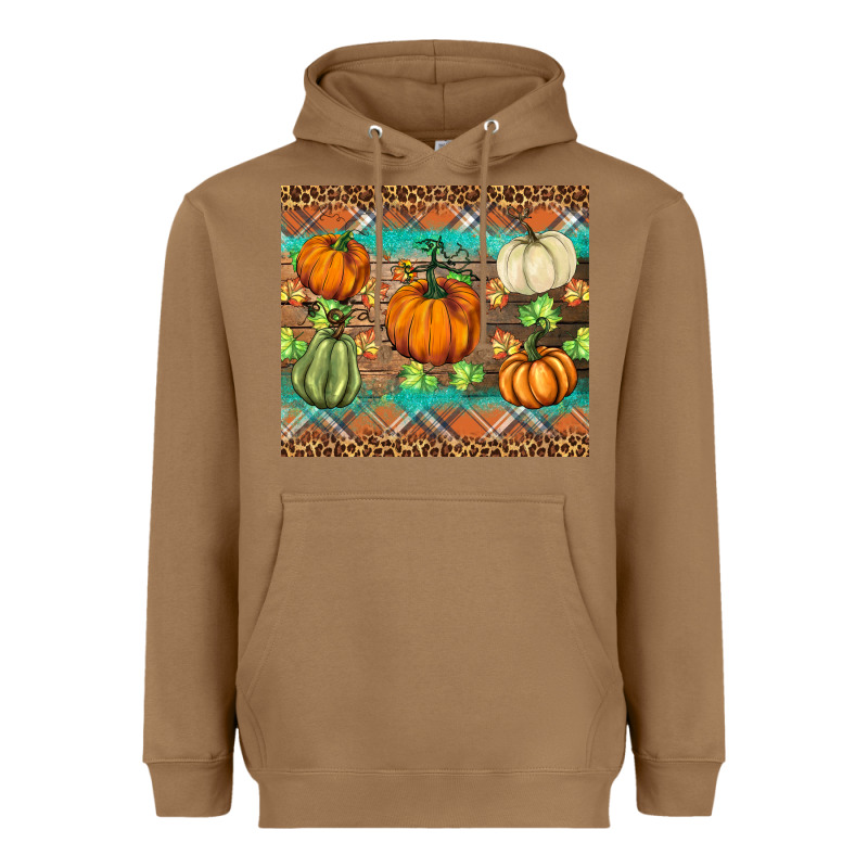 Fall Pumpkin Heavyweight Hoodie by BarkalooDesign | Teevron