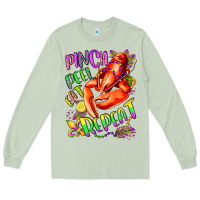 Matcha pinch peel eat repeat mardi gras olivia Long Sleeve Tee - OliviaCreatesArt