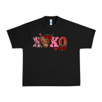 Black xoxo highland cow Urban Heavy Tee - RanaPortraitStore