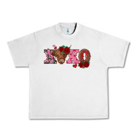 Lunar Rock xoxo highland cow Urban Heavy Tee - RanaPortraitStore