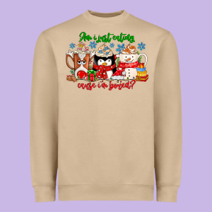 Amiju Sweating Cause Im Bored Heavyweight Sweatshirt Designed By Cowhidedigitalart