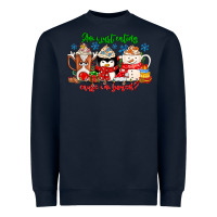 Navy amiju sweating cause im bored Heavyweight Sweatshirt - CowhideDigitalArt