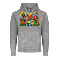 Cloud Rock Mama bear Autism Vintage Hoodie - CowGirlArtShop