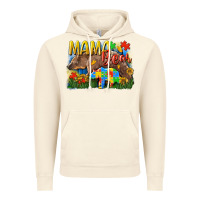 Vintage Artic Mama bear Autism Vintage Hoodie - CowGirlArtShop