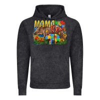 Vintage Black Mama bear Autism Vintage Hoodie - CowGirlArtShop