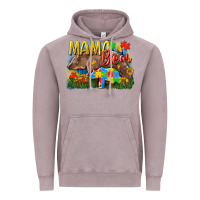 Vintage Zinc Mama bear Autism Vintage Hoodie - CowGirlArtShop
