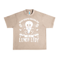 French Oak lunch lady halloween ghost cafeteria worker all hallows' eve t shirt Urban Heavy Tee - trangStudio