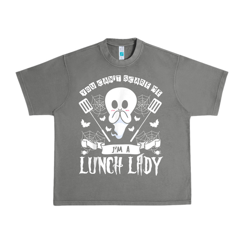 Lunch Lady Halloween Ghost Cafeteria Worker All Hallows' Eve T Shirt Urban Heavy Tee by trangStudio | Teevron