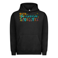 Pigment Black not perfect just forgıven Urban Hoodie - AdoDesignShop