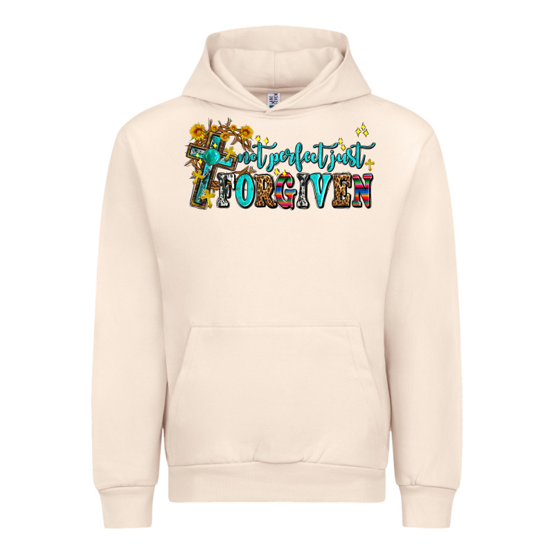 Not Perfect Just Forgıven Urban Hoodie by AdoDesignShop | Teevron