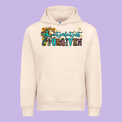Not Perfect Just Forgıven Urban Hoodie Designed By Adodesignshop