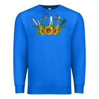 True Royal nail tools with sunflower Premium Sweatshirt - BarkalooDesign