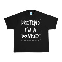 Black pretend i m a donkey halloween costume Urban Heavy Tee - trangStudio