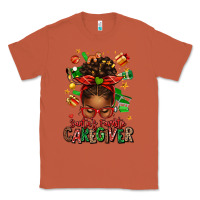 Copper santas favorite caregiver afro messy bun Classic Tee - texasbilliewilder