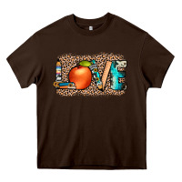 Chocolate Brown love png Heavy Core Tee - JahusDesignShop