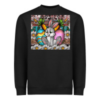 Black easter Heavyweight Sweatshirt - CowhideDigitalArt