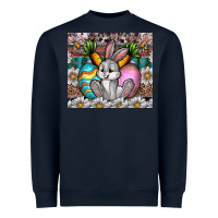 Navy easter Heavyweight Sweatshirt - CowhideDigitalArt