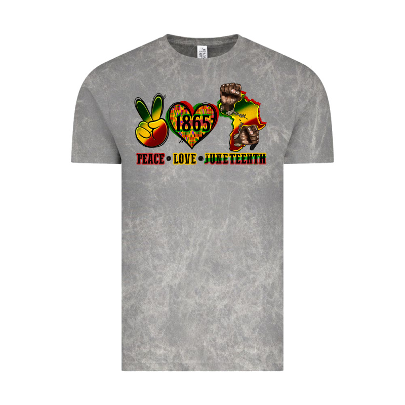 Peace Love Juneteenth Vintage Tee by CowGirlArtShop | Teevron