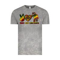 Cloud Rock peace love juneteenth Vintage Tee - CowGirlArtShop