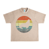 French Oak Seal Lover Gifts Retro Vintage Sea Lion Animal Silhouette Urban Heavy Tee - trangStudio
