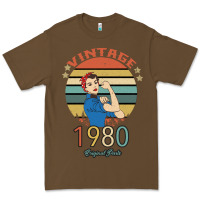 Cacao Vintage 1980 Original Parts Women 40th Birthday Premium Tee - Bettercallsaul