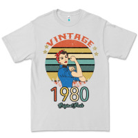 Dove Grey Vintage 1980 Original Parts Women 40th Birthday Premium Tee - Bettercallsaul