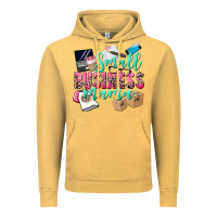 Vintage Mustard Small Business Mama Vintage Hoodie - CowGirlArtShop
