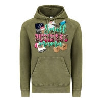 Vintage Olive Small Business Mama Vintage Hoodie - CowGirlArtShop