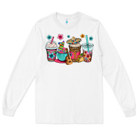White mexico fiesta coffee cups Long Sleeve Tee - OliviaCreatesArt