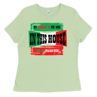 Matcha MY HUSBAND IS THE BOSS IN THIS HOUSE SAID NO ITALIAN EVER Ladies Tee - Bettercallsaul