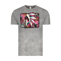 Cloud Rock indian headdress valentine's day Vintage Tee - Jasminsmagicworld