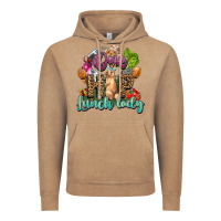 One Hip Lunch Lady Easter Day Vintage Hoodie | Teevron