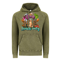 Vintage Olive One hip lunch lady Easter Day Vintage Hoodie - HowdyJamesFarm