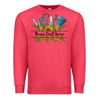 Cardinal customize nail tools with sunflower preview Premium Sweatshirt - BarkalooDesign