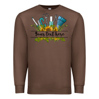 Chestnut customize nail tools with sunflower preview Premium Sweatshirt - BarkalooDesign