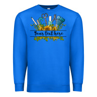 True Royal customize nail tools with sunflower preview Premium Sweatshirt - BarkalooDesign