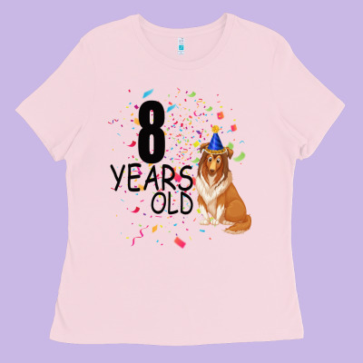 8 Years Old Black Ladies Tee Designed By Bettercallsaul