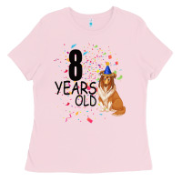 Bubblegum Pink 8 years old black Ladies Tee - Bettercallsaul