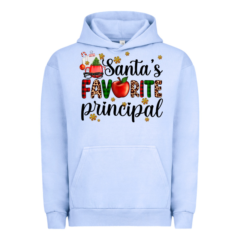Santa's Favorite Principal Urban Hoodie by AdoDesignShop | Teevron
