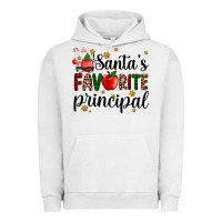 Pigment Lunar Rock santa's favorite principal Urban Hoodie - AdoDesignShop