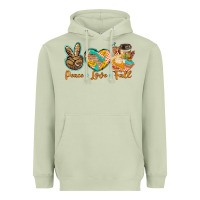 Matcha peace love fall Heavyweight Hoodie - BarkalooDesign