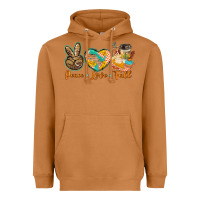 Peace Love Fall Heavyweight Hoodie | Teevron