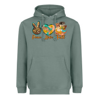 Sage peace love fall Heavyweight Hoodie - BarkalooDesign