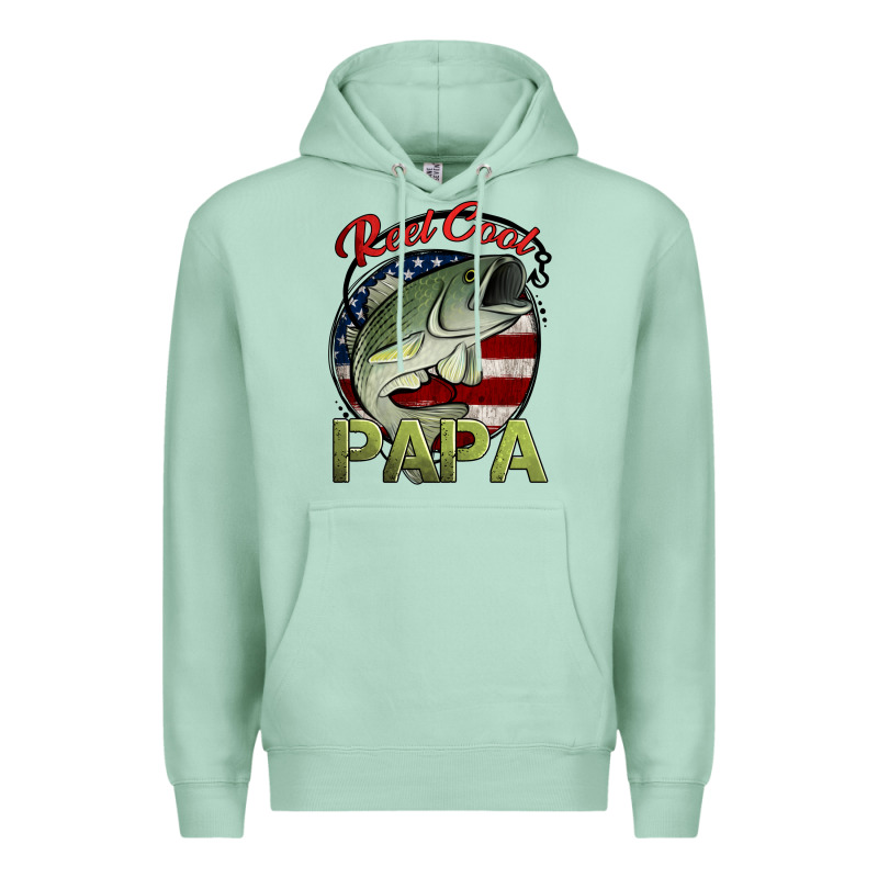 Reel Cool Papa Fishing Premium Hoodie by Jasminsmagicworld | Teevron