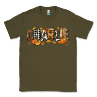 Army Green Personalized Fall Autumn Classic Tee - NancyCooperArtShop