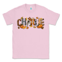 Bubblegum Pink Personalized Fall Autumn Classic Tee - NancyCooperArtShop