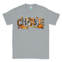 Heather Grey Personalized Fall Autumn Classic Tee - NancyCooperArtShop