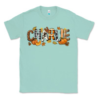 Seafoam Personalized Fall Autumn Classic Tee - NancyCooperArtShop