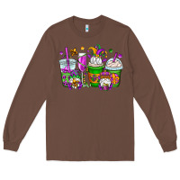 Chestnut mardi gras gnomes coffee cups Long Sleeve Tee - OliviaCreatesArt