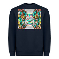 Navy easter mom Heavyweight Sweatshirt - CowhideDigitalArt